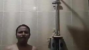 Egyptian horny girl sharmota in the shower