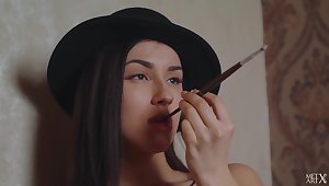 Angelina Socho - Smoker teen solo