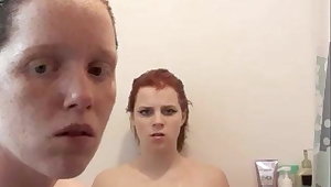 Big And Small Whores Shower For Us